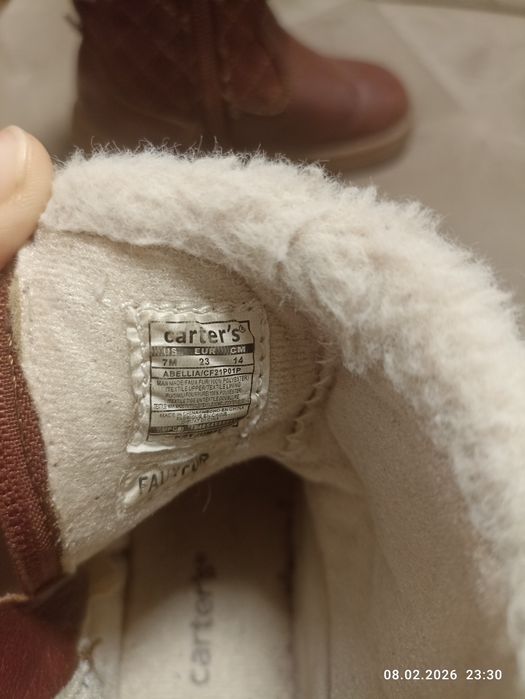 Весняні ботінки на дівчинку