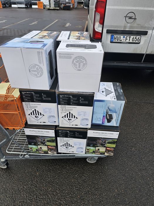 EcoFlow DELTA 3 1500 Вт·год  Оригінальні європейські розетки.