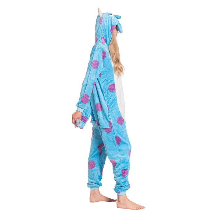 Piżama Damska Kombinezon Kigurumi Onesie Sulivan Niebieski 175-185 XL