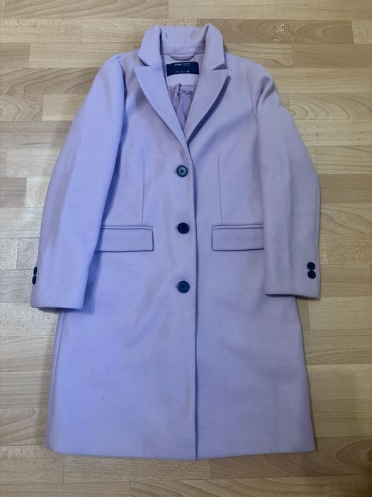 Жіноче пальто Sinsay блідо-рожеве, розмір S–M, ідеальний стан