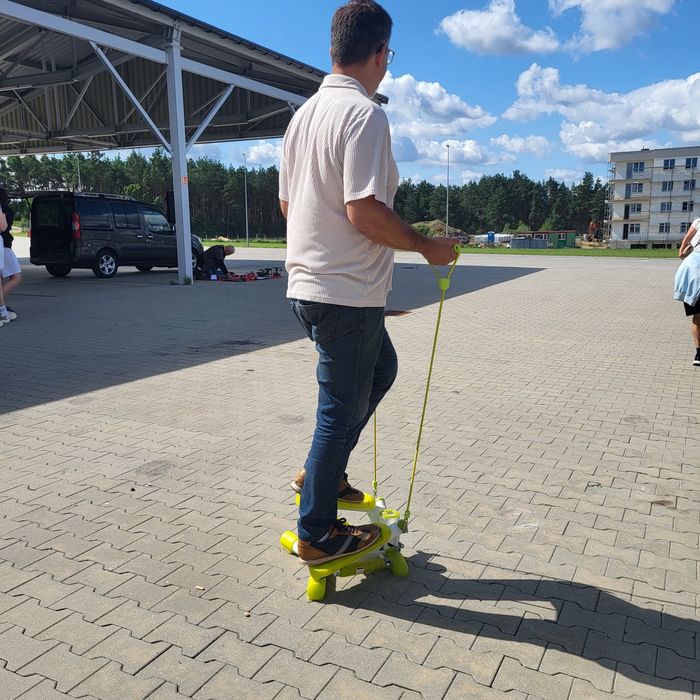 Stepper skrętny z ekspanderami