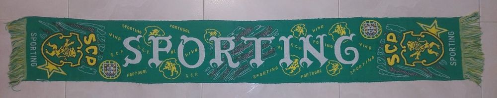 cachecol do Sporting vintage