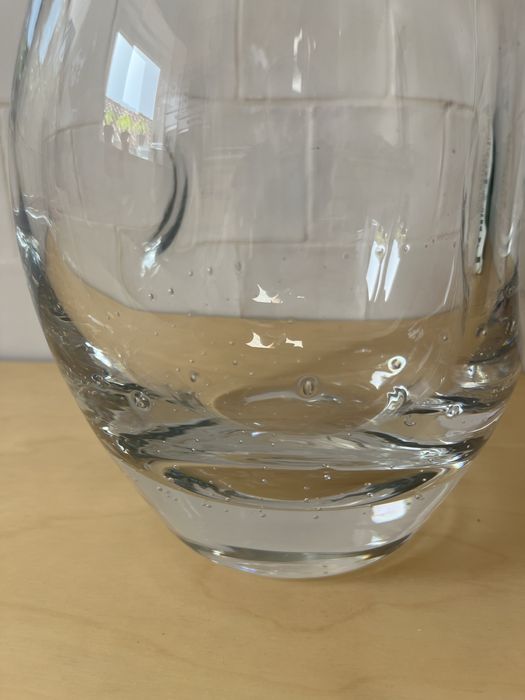 Jarra de Vidro “Depósito da Marinha Grande”, vidro soprado à mão