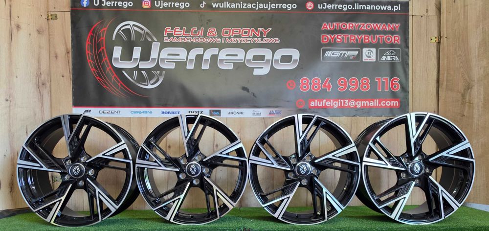 Nowe alufelgi RENAULT 18x5x114,3 - Austral, Clio, Espace,Kadjar, Megane Tallisman