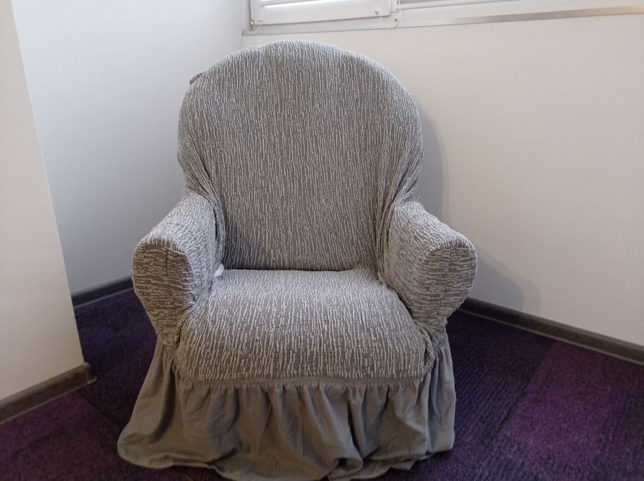 Накидка на диван та два крісла