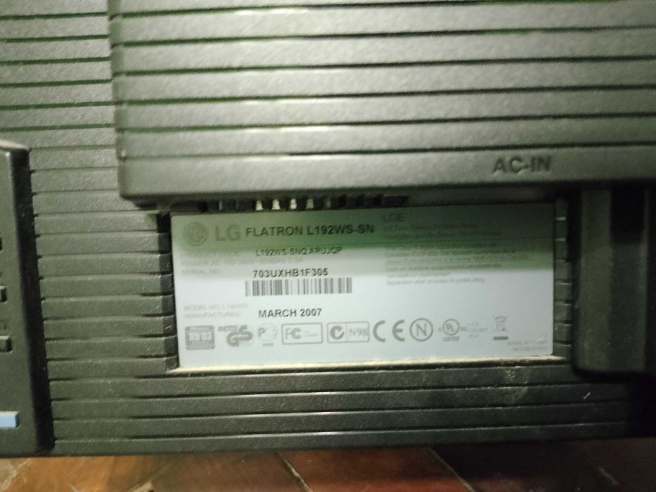 Монітор LG Flatron L192WS-SN САМОВИВІЗ!