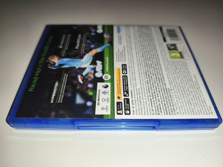 Gra Ps5 FC 24 PL gry PlayStation 5 Mafia Crash Spyro lego Sonic Smerfy