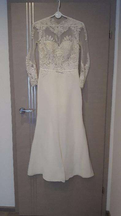 Suknia ślubna nowoczesna styl Berta Bridal