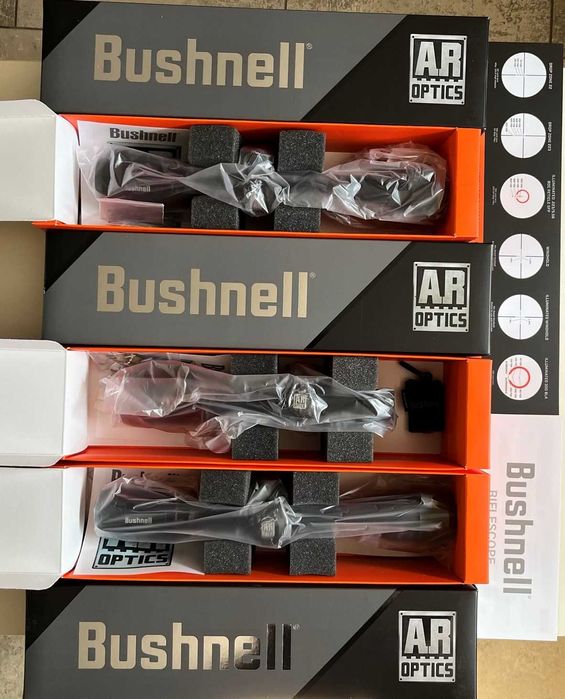 Прицел BUSHNELL AR OPTICS 1-4X24, 3-9х40 мм DROPZONE-223 Новый из США