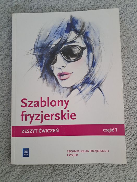 Szablony fryzjerski zeszyt ćwiczeń