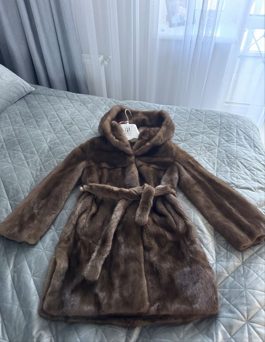 шуба  з натуральної норки