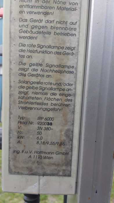 Nagrzewnica osuszarka 380V 6KW