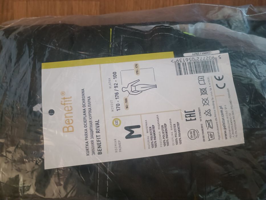 Kurtka parka ocieplana męska ochronna Benefit Rival r.M