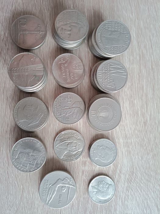 Zestaw monet 10zl 71pr