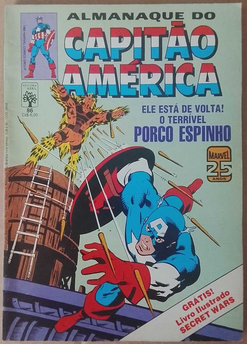 Almanaque do Capitão América nº 86 Marvel