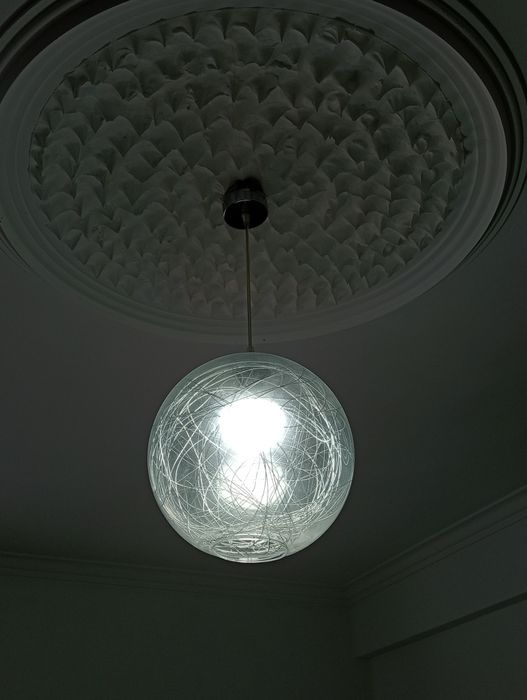 Candeeiro de teto vidro