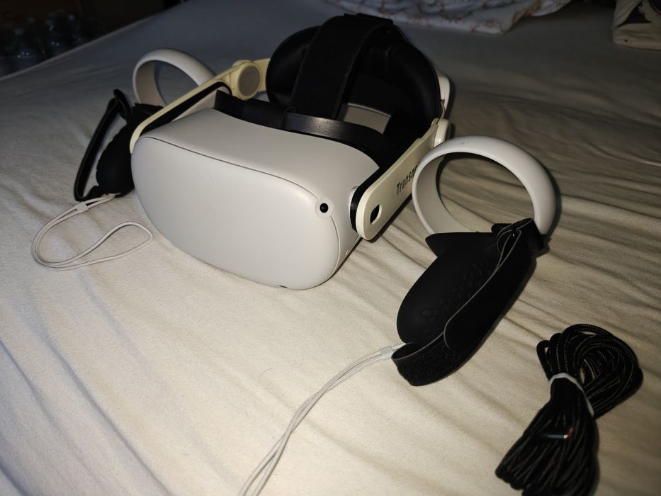 Gogle VR Oculus Meta quest 2, 64 GB, zestaw, zadbane