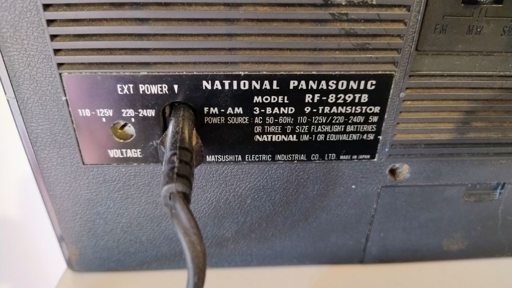 National Panasonic RF-829TB