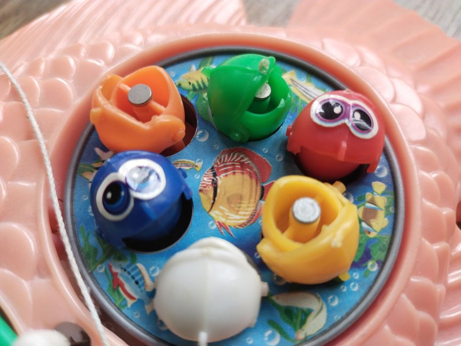 Gra łowienie rybek, lata 90