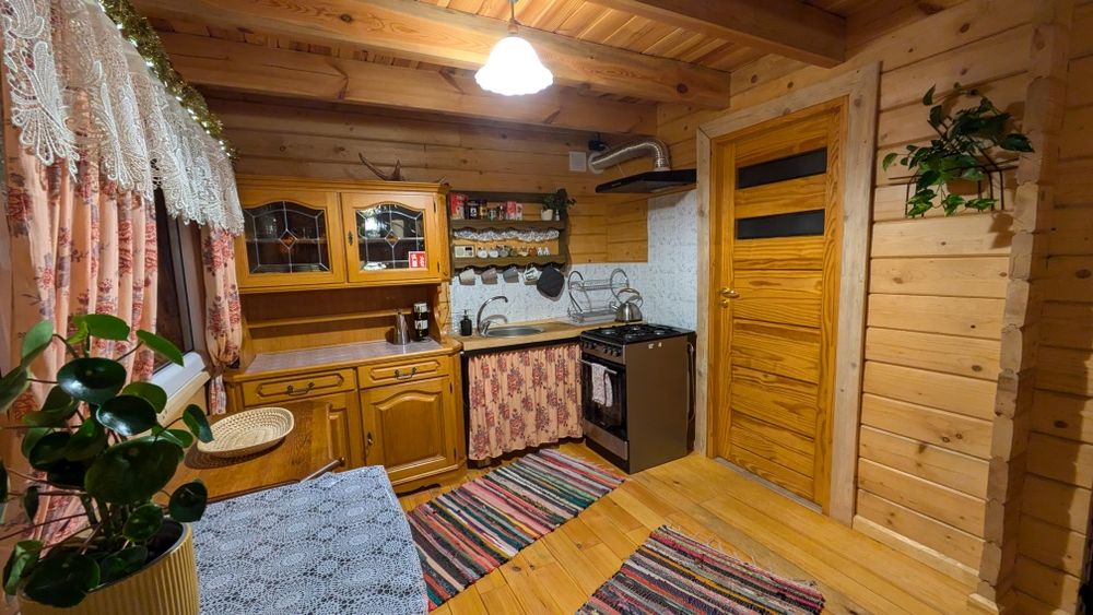 Domek na wakacje, weekend Mazury sauna staw las