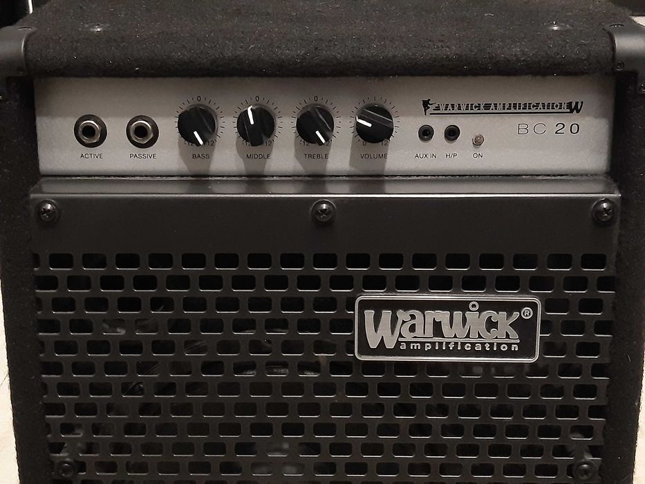 Wzmacniacz do Gitary Basowej Warwick BC 20-Combo Bass- wysyłka-zamiana