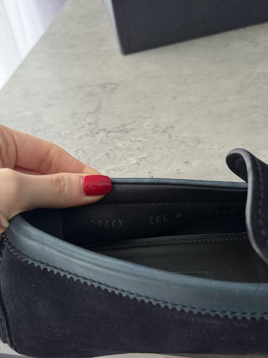 Замшевые мокасины ErmenegildoZegna