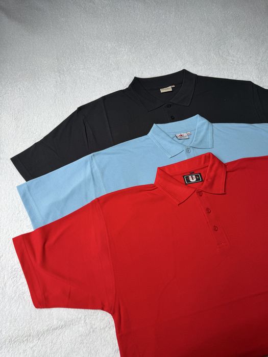 Zestaw 3 meskich koszulek polo XXL