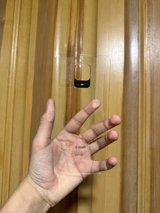 Прозрачная задняя крышка Redmi Note 9 Pro / 9S / 9 Pro Max