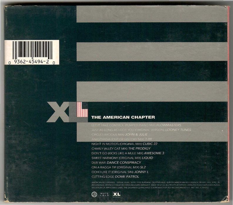 VA - XL Recordings: The American Chapter [CD] [USA]