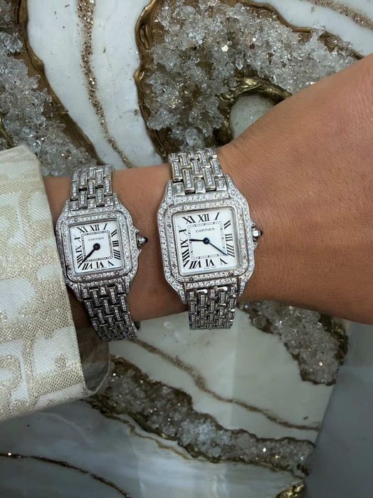Zegarek Cartier Iced Panthere diamenty