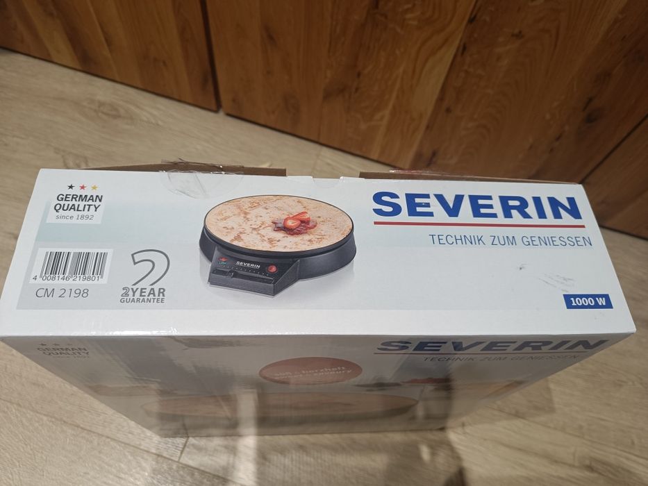 Naleśnikarka Severin CM 2199 nowa plus akcesoria