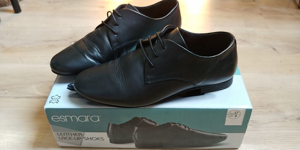 Botki pantofle damskie skórzane skóra 37