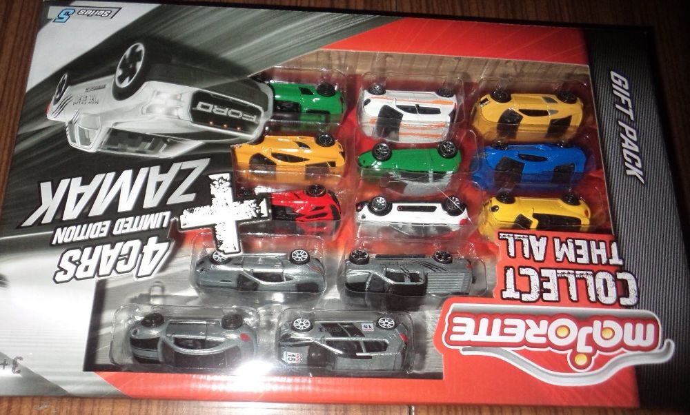 Resoraki Majorette 13szt-FRANCJA-nie matchbox zestaw resoraków, NOWE