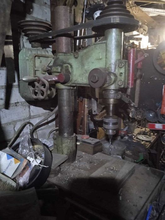 Станок сверлильный рабочее состояние