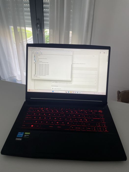 Portátil MSI 15.6" GF63 Thin 11SC-647XPT - Gaming
