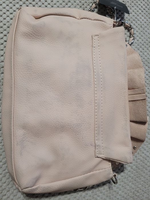 Torebka pudrowy róż