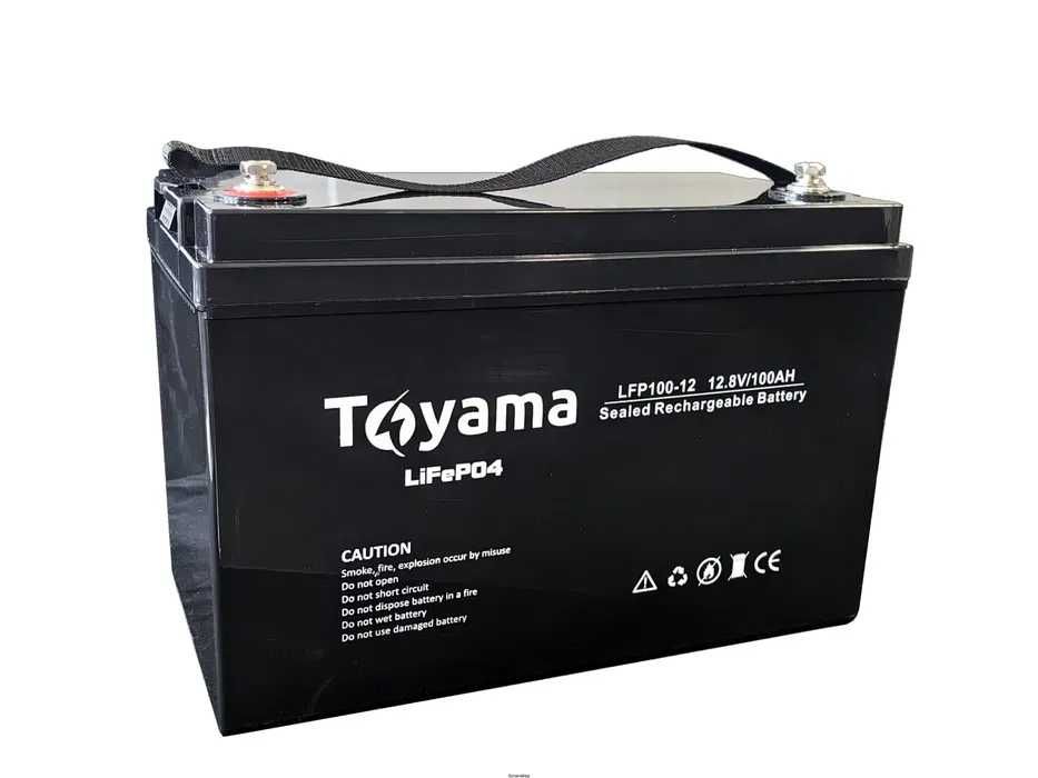 Акумулятор Toyama LiFeP04 (літій-залізо-фосфат) 100 Ah 12/24 V
