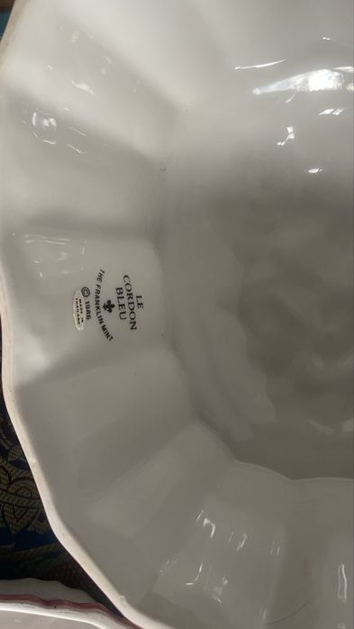 керамічних форм для желе або випічки Franklin Mint Le Cordon Bleu