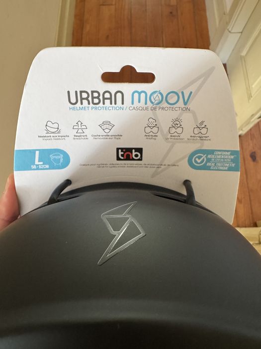 Capacete bicicleta com viseira