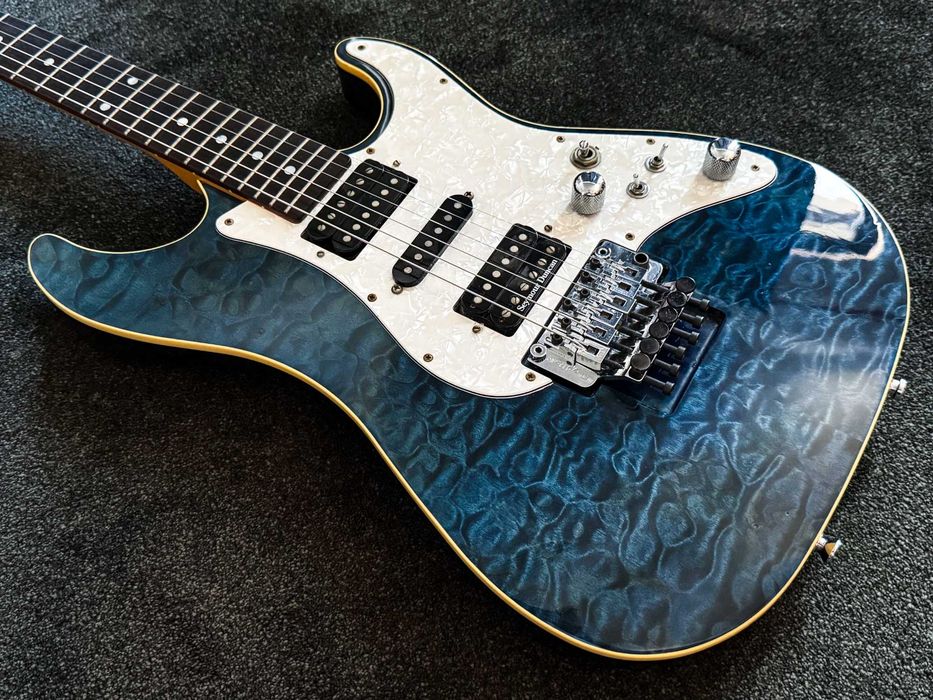 SCHECTER SD2‐2-24 Schecter SD-2-24-AL See-Thru Blue/Rosewood Warszawa Mokotów