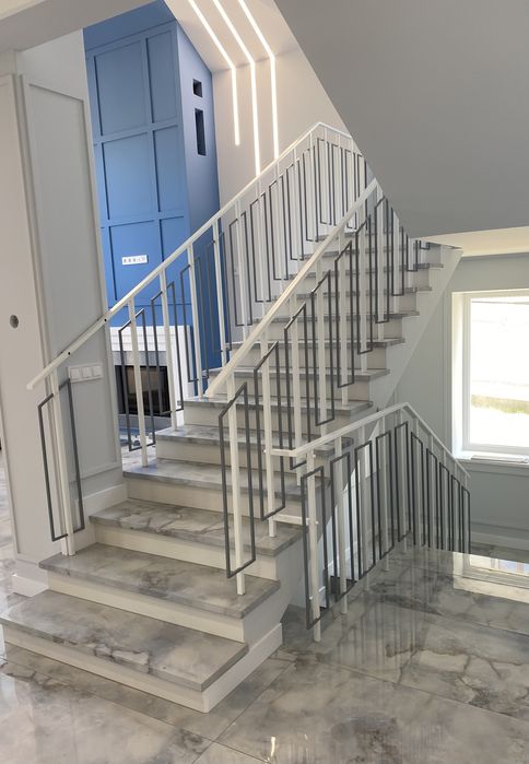 Поручні, перила, вироби з металу в стилі Лофт