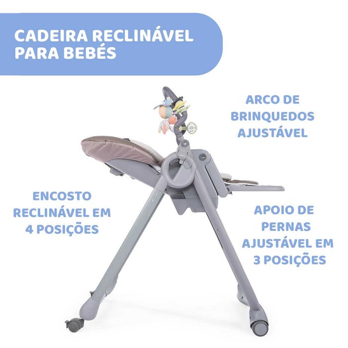 Cadeira de alimentação Chicco Polly Magic Relax