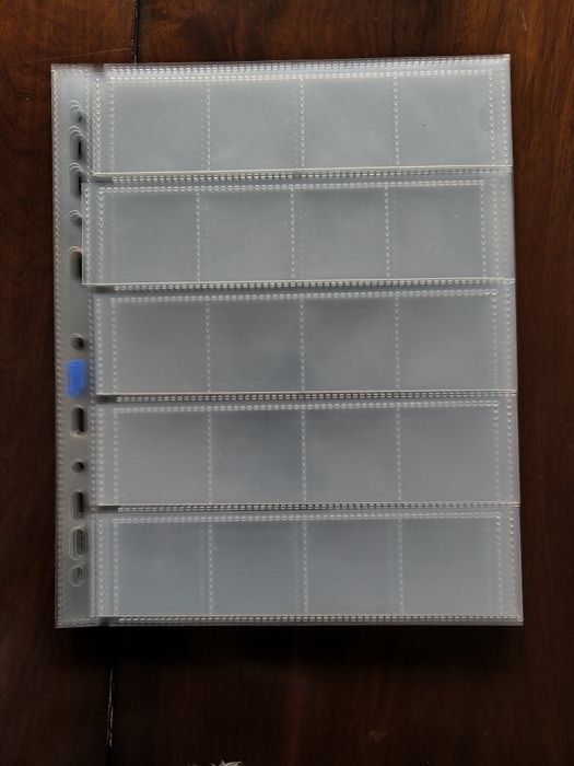 14 Bolsas arquivo numismática plástico