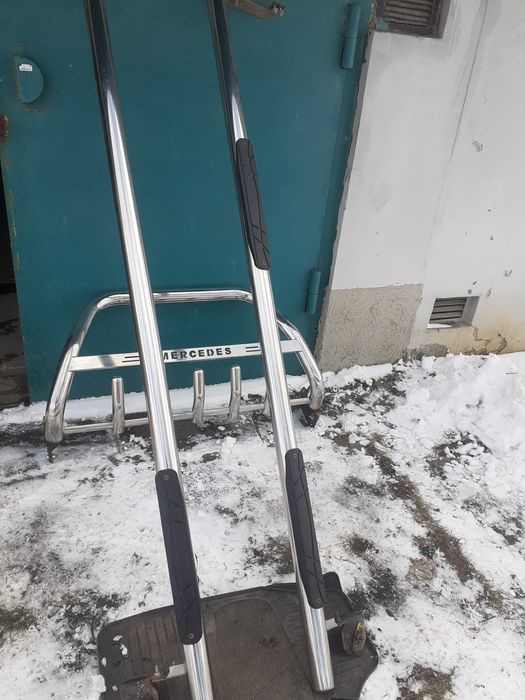 Тюнінг авто кенгурятнік+труби на пороги