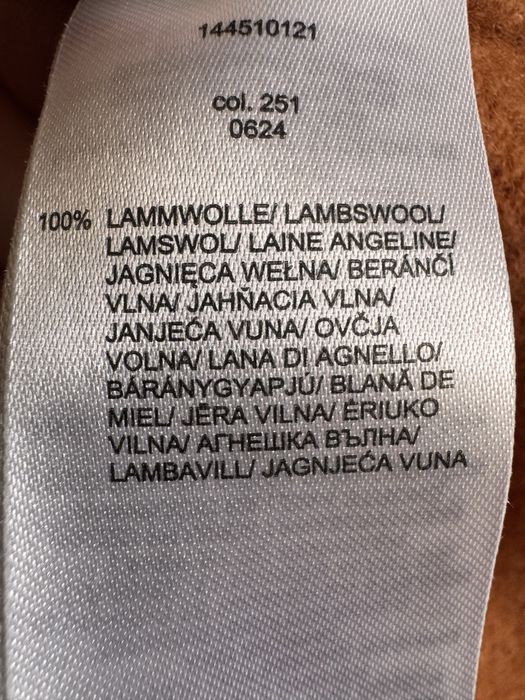 Sweter Mc Neal z wełny jagnięcej, S, kolor pomarańczowo-ceglany
