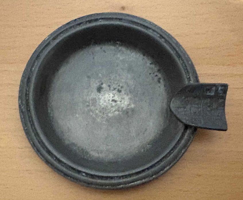 Cigarreira e Cinzeiro em Estanho