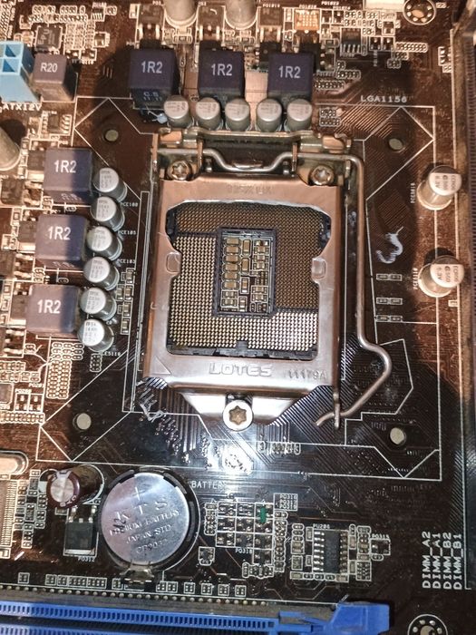 Płyta główna Asus P7 H55M SI + i3 550+ 8gb  ram i wentylator do cpu