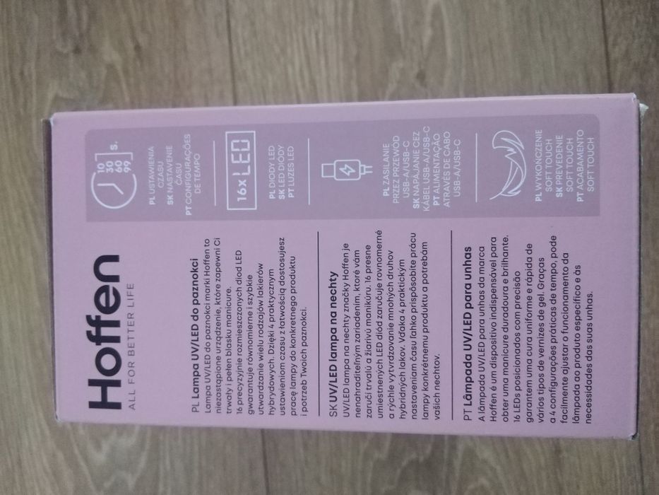 Lampa do paznokci UV /LED Hoffen - Nowa