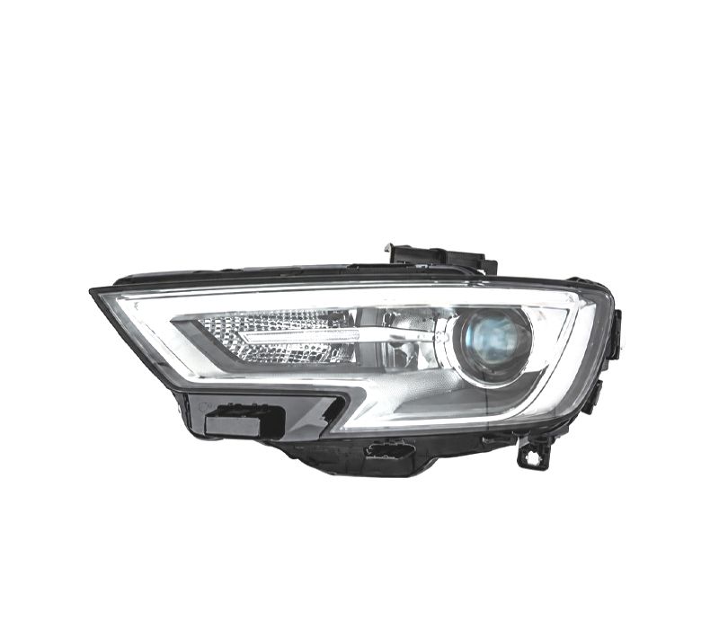 FAROL ESQ AUDI A3 8V 16-20 COM MOTOR
