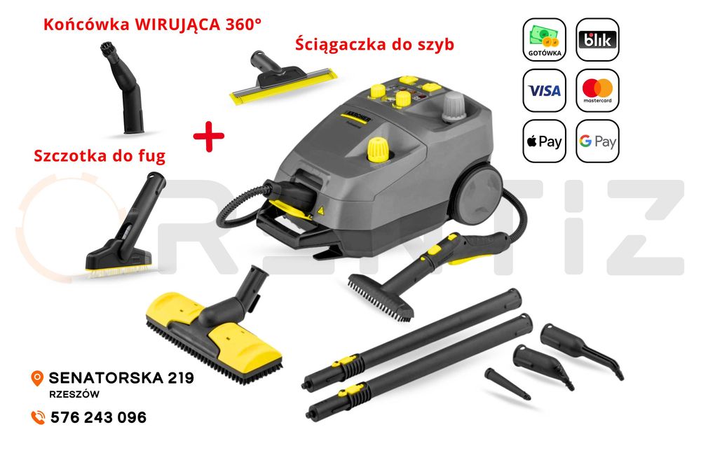 Parownica, myjka parowa Karcher SG 4/4 - wynajem, wypożyczalnia